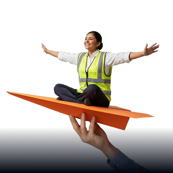 Aviation students at Beyond Borders Institutions in Kochi beginning their aviation diploma training with job guarantee.